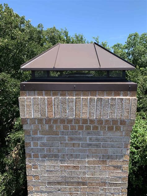 how to fabricate a metal chimney cap|do it yourself chimney cap.